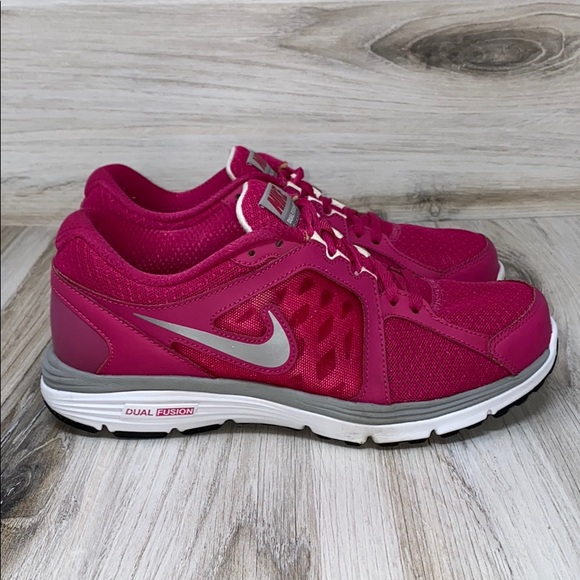 Nike Shoes Nike Dual Fusion Run Fuschia Sneakers Poshmark